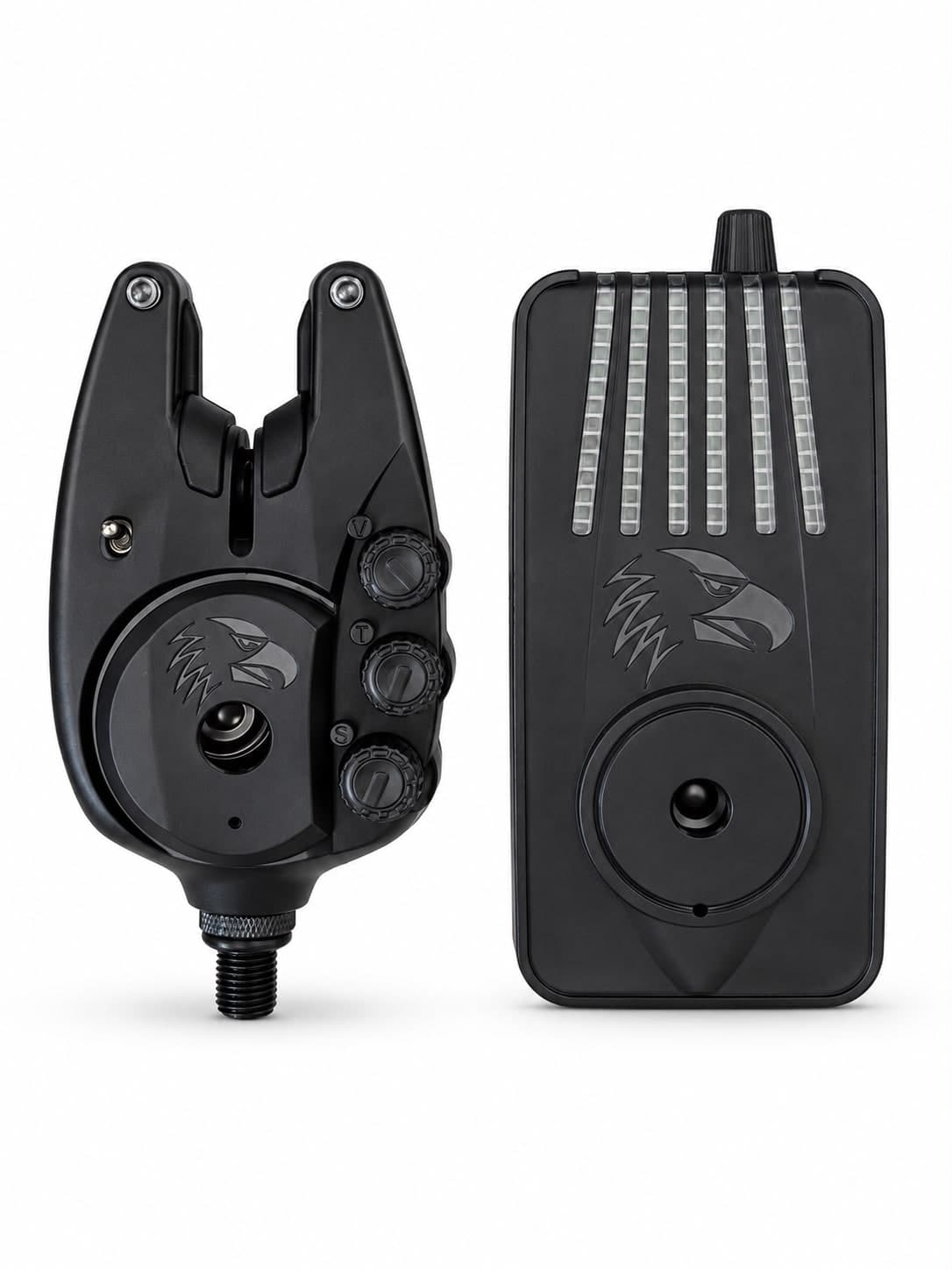 Alarma y receptor CarperBlack RX, de frente